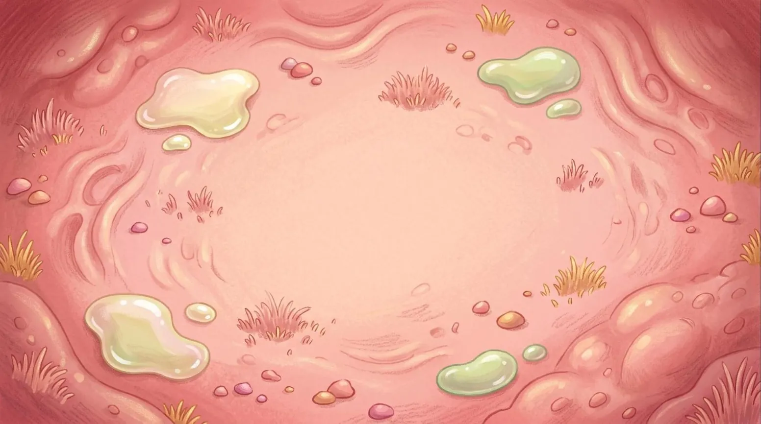 A game map inside the nose.